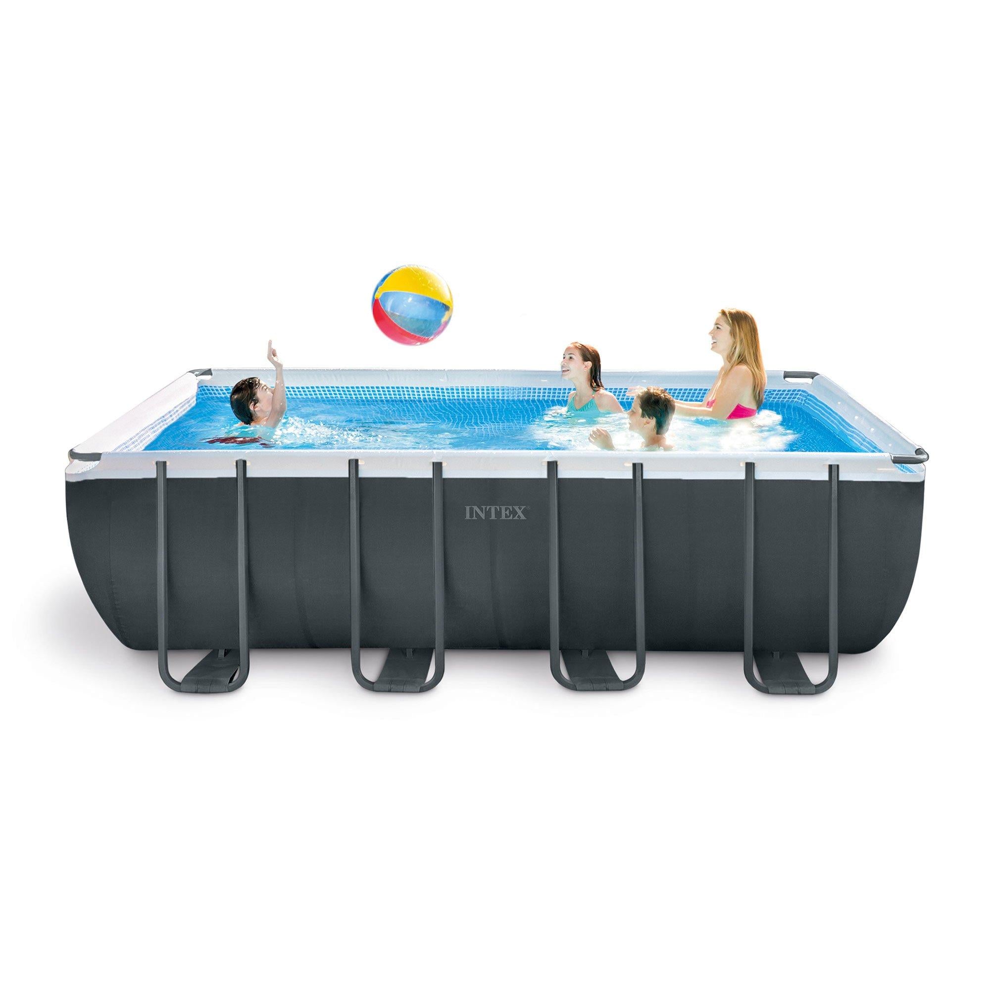 18ft x 9ft x 53in Ultra XTR Frame Pool, Cover, Cooler, and Float (2 Pack)