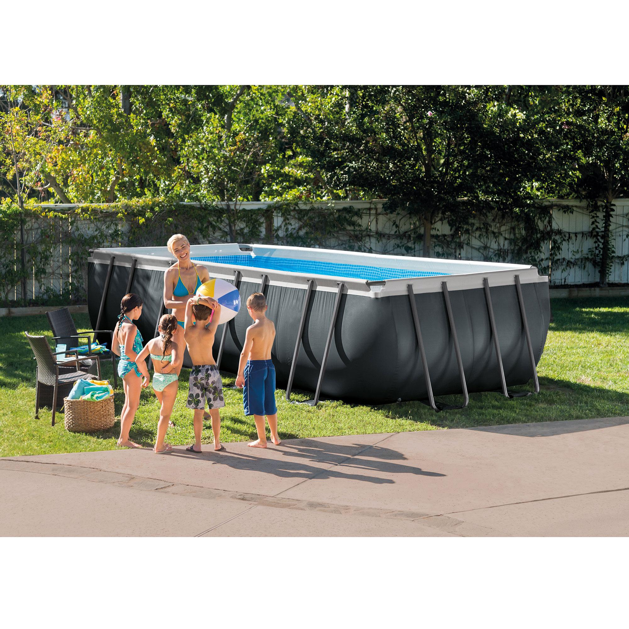 18ft x 9ft x 53in Ultra XTR Frame Pool, Cover, Cooler, and Float (2 Pack)