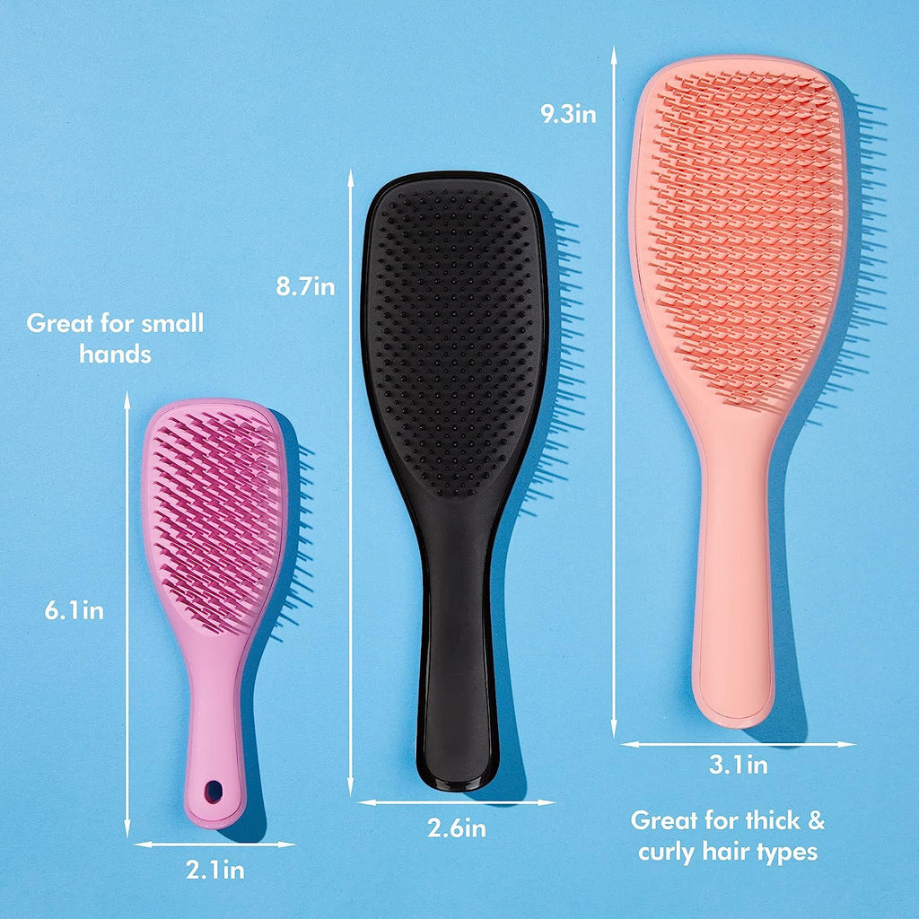 Tangle Teezer The Ultimate Detangling Brush, Dry and Wet Hair Brush Detangler for All Hair Types, Liquorice Black