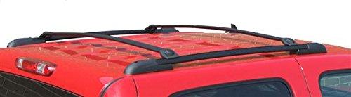 Perrycraft DS3655-B DynaSport Black 36W x 55L Roof Rack - 75 lb. Capacity