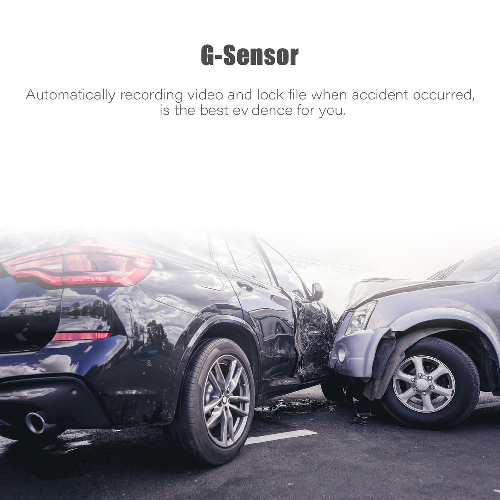 3 Camera Lens Car DVR 3-Channel Dash Cam HD 1080P Dash Camera Dual Lens Dashcam Video Recorder Black Box Car ParMonitoring Insede IR Night Vision
