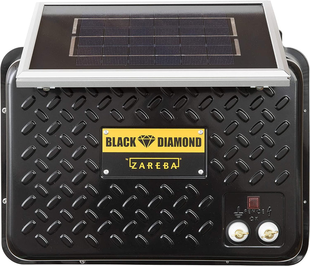 Zareba EAC75M-ZBD Black Energizer – Low Impedance Diamond 75-Mile AC-Powered Electric Fence Charger