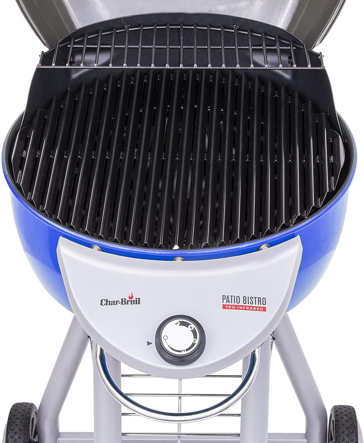 20602107-01 Patio Bistro Tru-Infrared Electric Grill, Blue