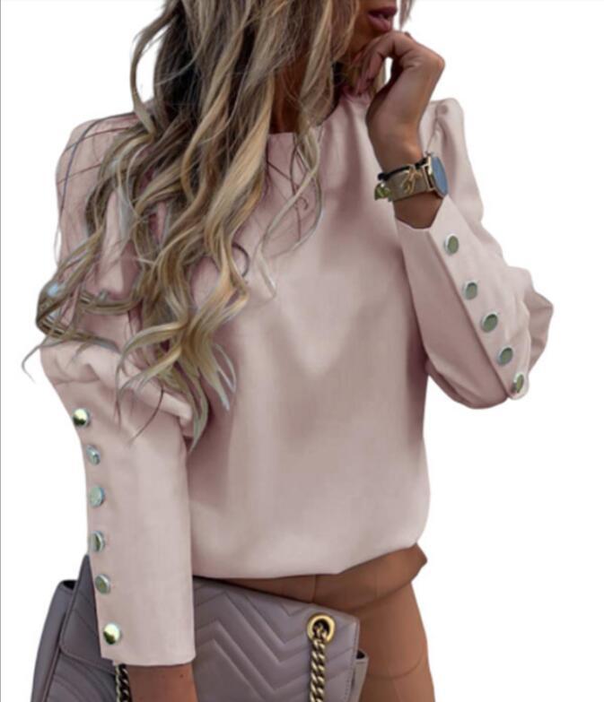 Buttoned Long Sleeve Printed Shirt