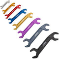 Joes Racing Products an Wrench Set, Double End, 3 an to 20 an, Aluminum, Multi Color Anodize, Kit