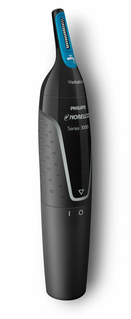 Philips Norelco Trimmer 3000 Nt3000-49 With 6 Pieces For Nose Ears Eyebrows