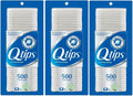 Q-tips Cotton Swabs, 500 Count (Pack of 3)