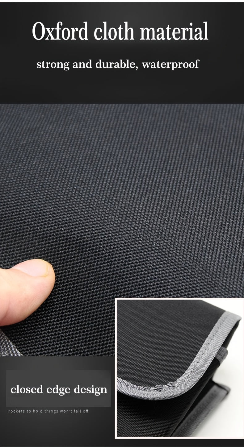 1pc High Capacity Car Boot Back Seat Trunk StoraBag Organizer Pocket Waterproof Oxford StoraBox Organizer Stowing Tidying Interior Accessories