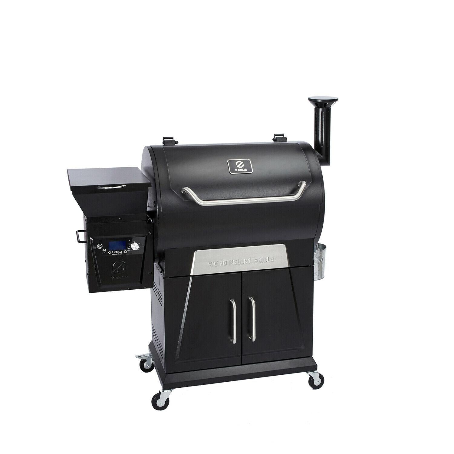 ZPG-700D2 8 in 1 Pellet Barbecue Grill Smoker with Weather Cover