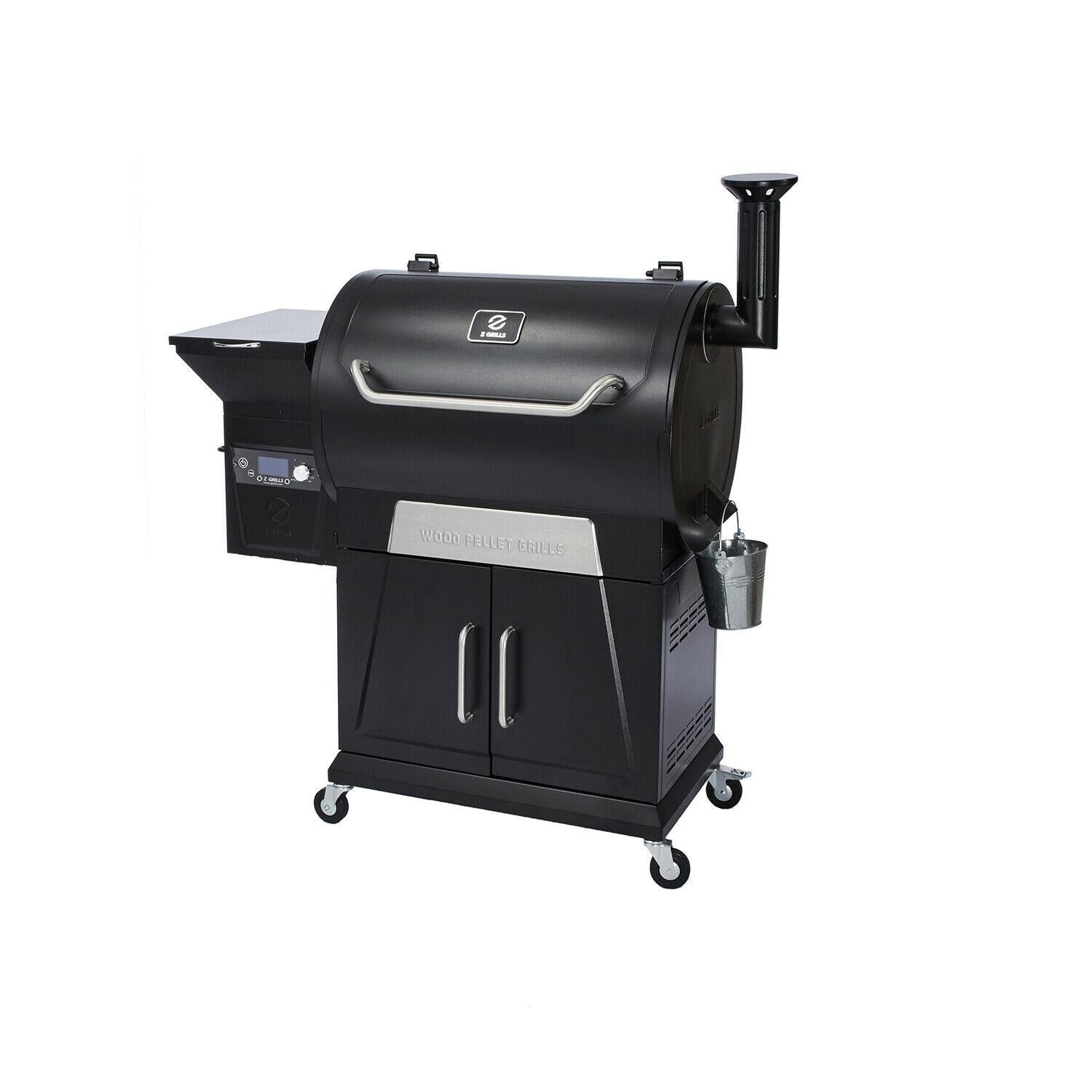 ZPG-700D2 8 in 1 Pellet Barbecue Grill Smoker with Weather Cover