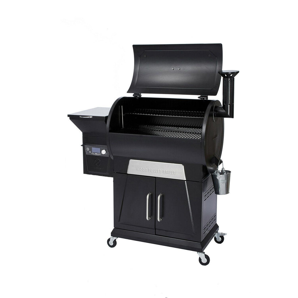 ZPG-700D2 8 in 1 Pellet Barbecue Grill Smoker with Weather Cover