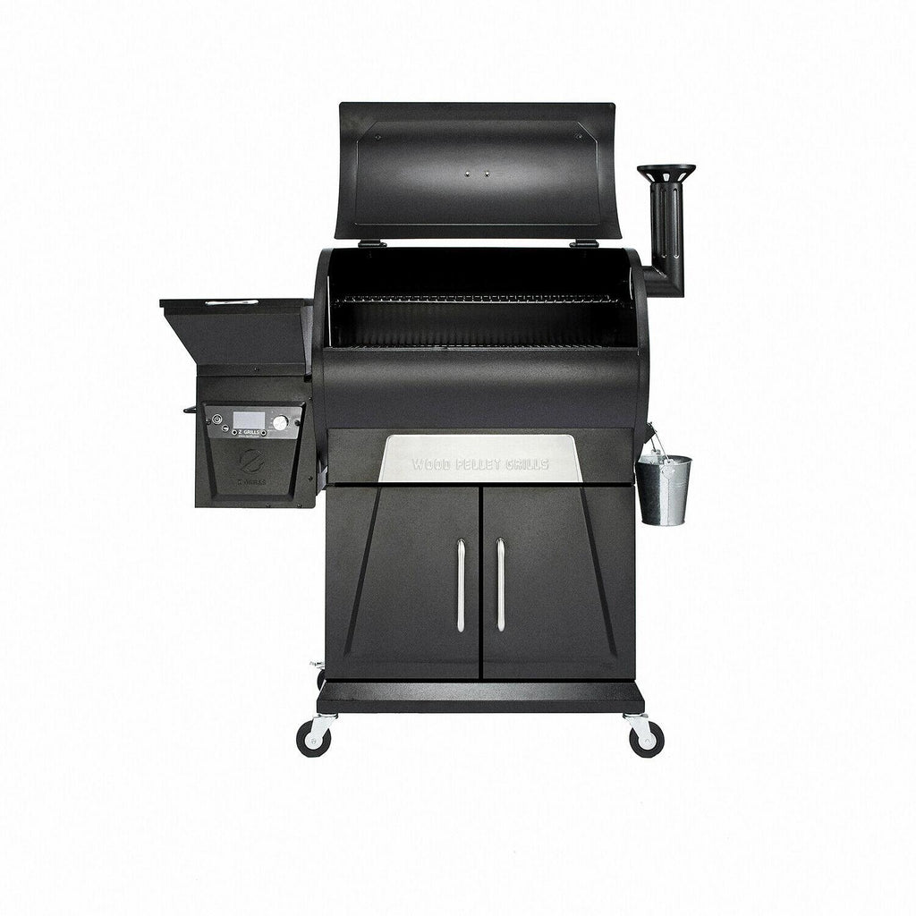 ZPG-700D2 8 in 1 Pellet Barbecue Grill Smoker with Weather Cover