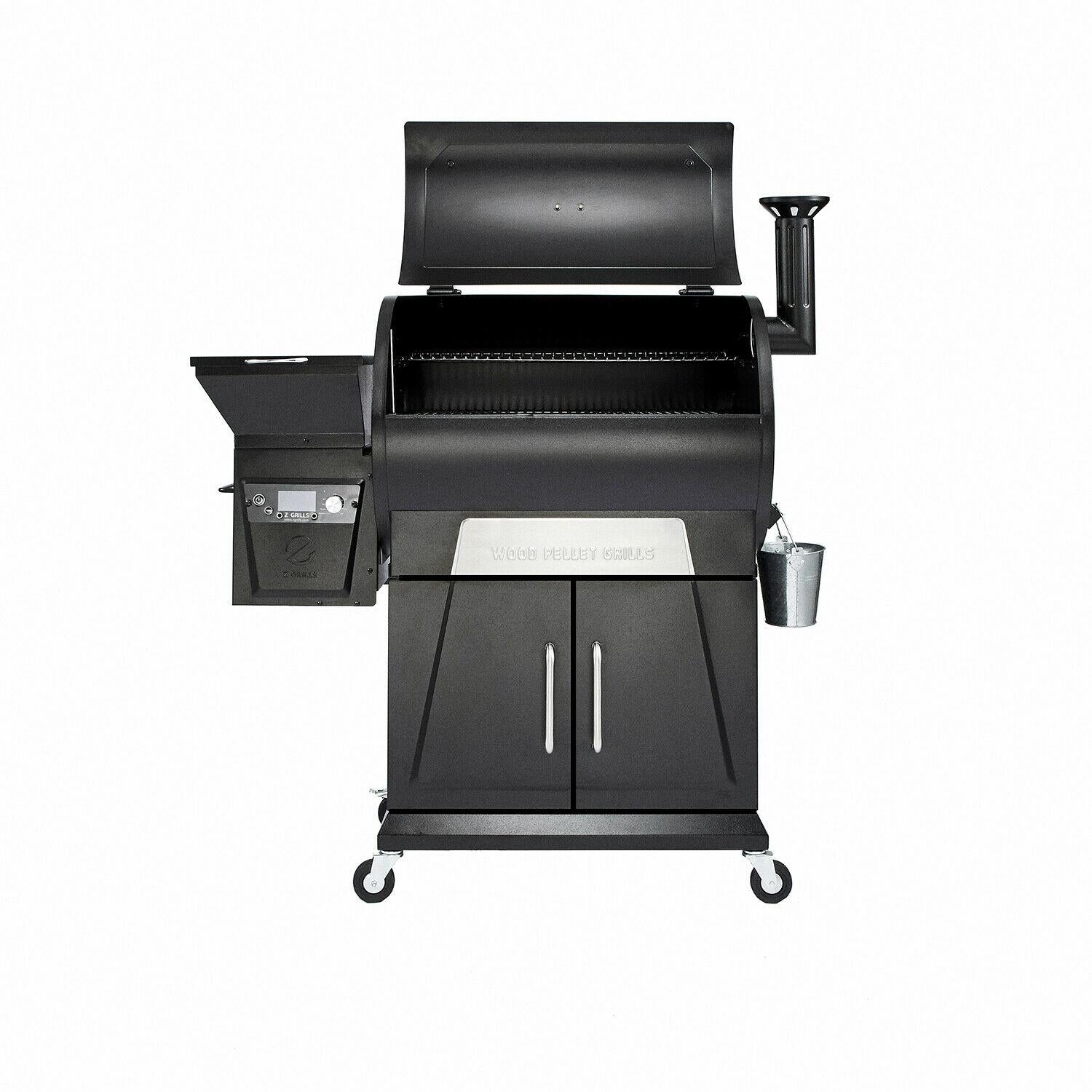 ZPG-700D2 8 in 1 Pellet Barbecue Grill Smoker with Weather Cover