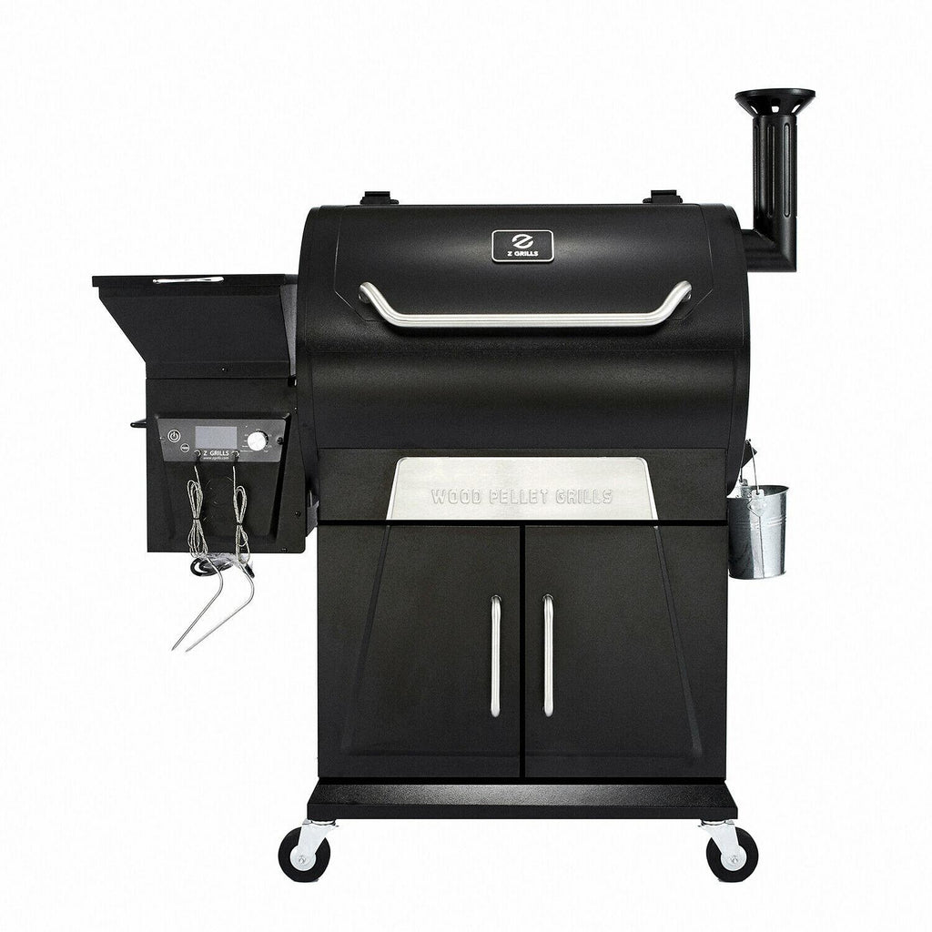 ZPG-700D2 8 in 1 Pellet Barbecue Grill Smoker with Weather Cover