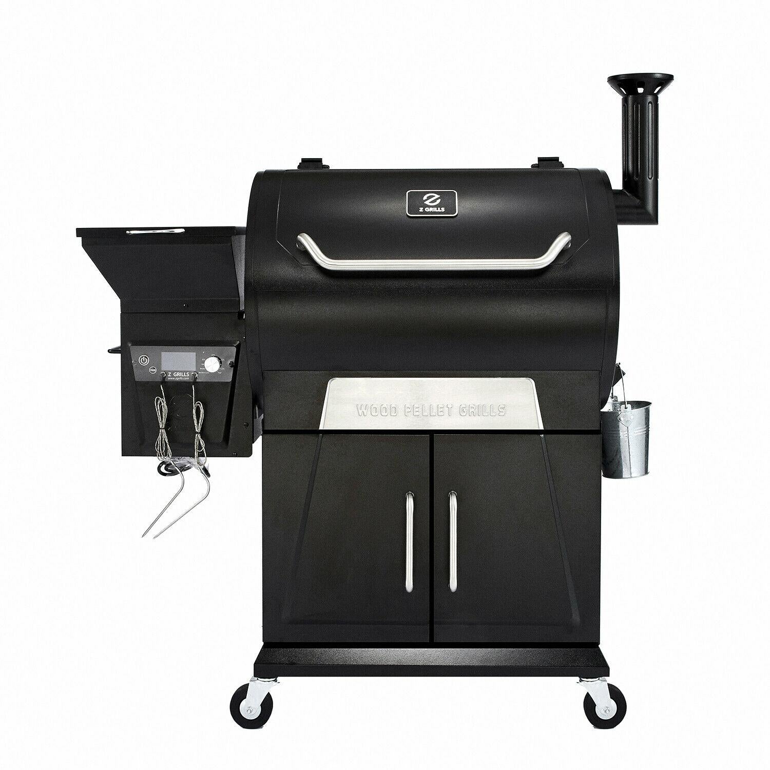 ZPG-700D2 8 in 1 Pellet Barbecue Grill Smoker with Weather Cover