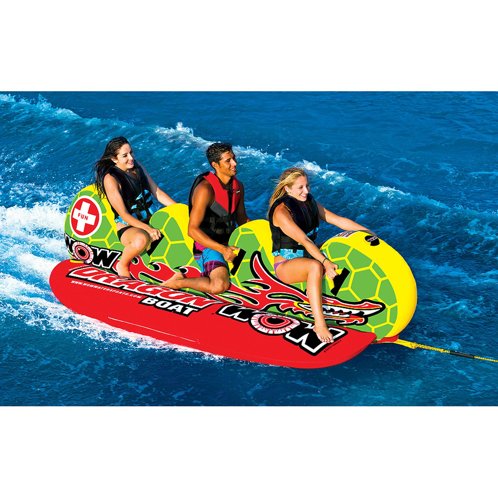 Wow! Dragon Boat 3-Rider Towable