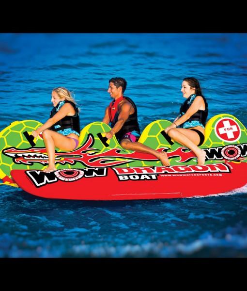 Wow! Dragon Boat 3-Rider Towable