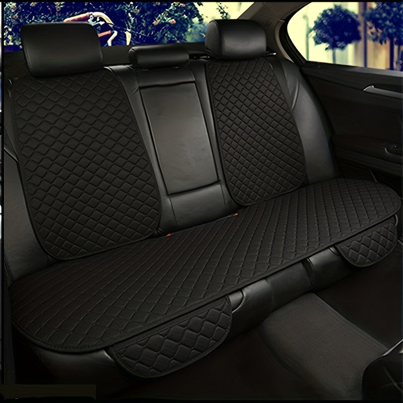 Car Seat Cover Car Rear Seat Backrest Protect Cushion Universal Rear Back Backrest Auto Seat Cushion Auto Interior Accessories Seat Protector Pad