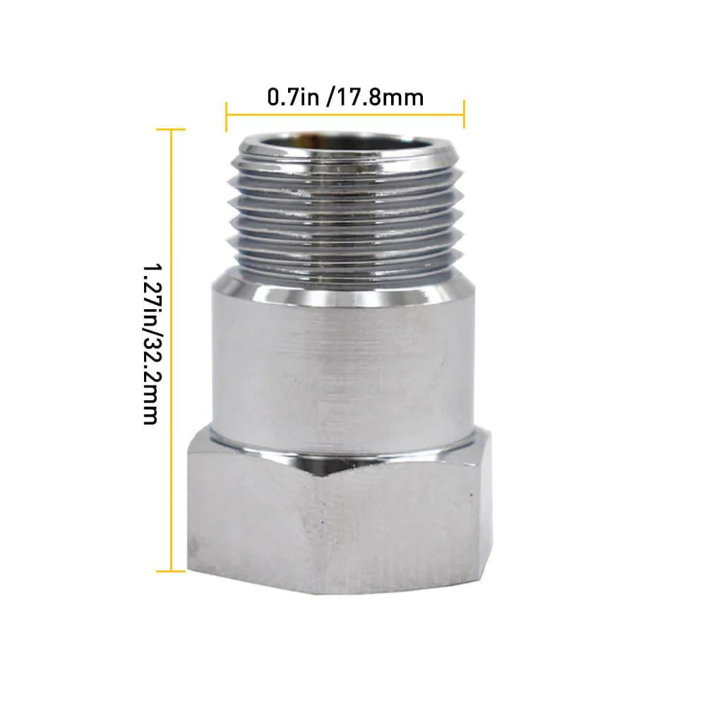 M18 X 1.5 Bung 32mm O2 Oxygen Sensor