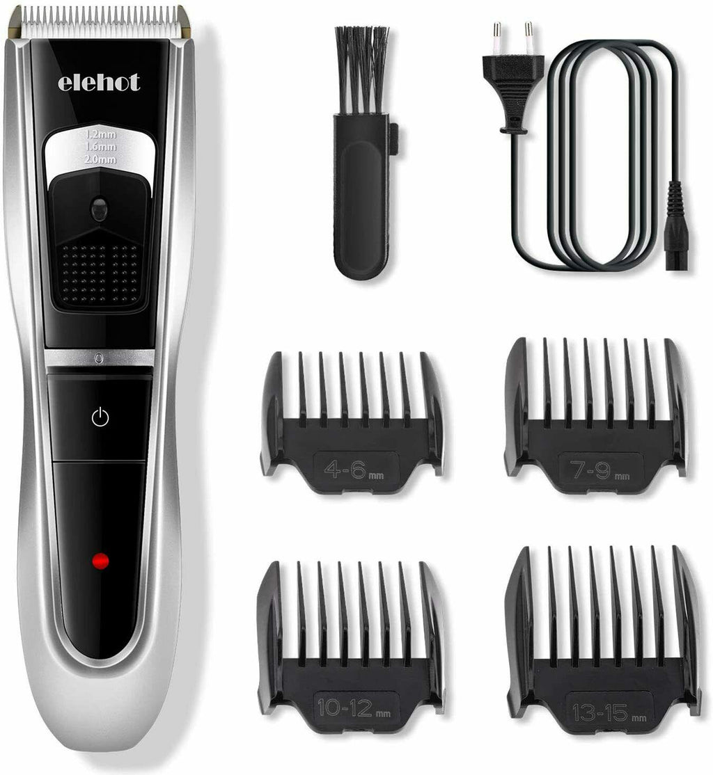 Trimmer Professional Mens Machine Cut Hair Rechargeable Trimmer 4peines