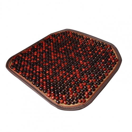 Summer Breathable Ventilated Car Front Wooden Bead Seat Cushion