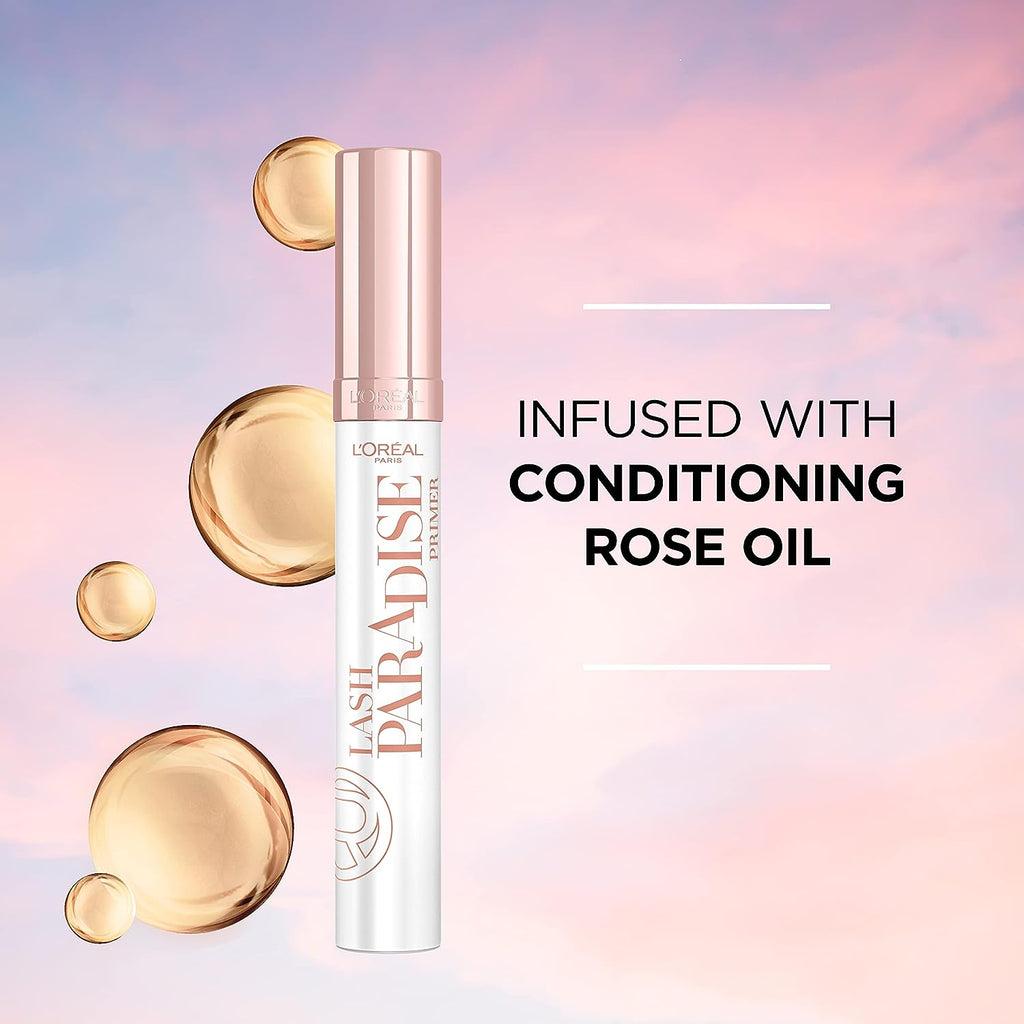L’Oréal Paris Cosmetics Voluminous Lash Paradise Mascara Primer Base, Millennial Pink, 0.27 Fluid Ounce, Packaging May Vary