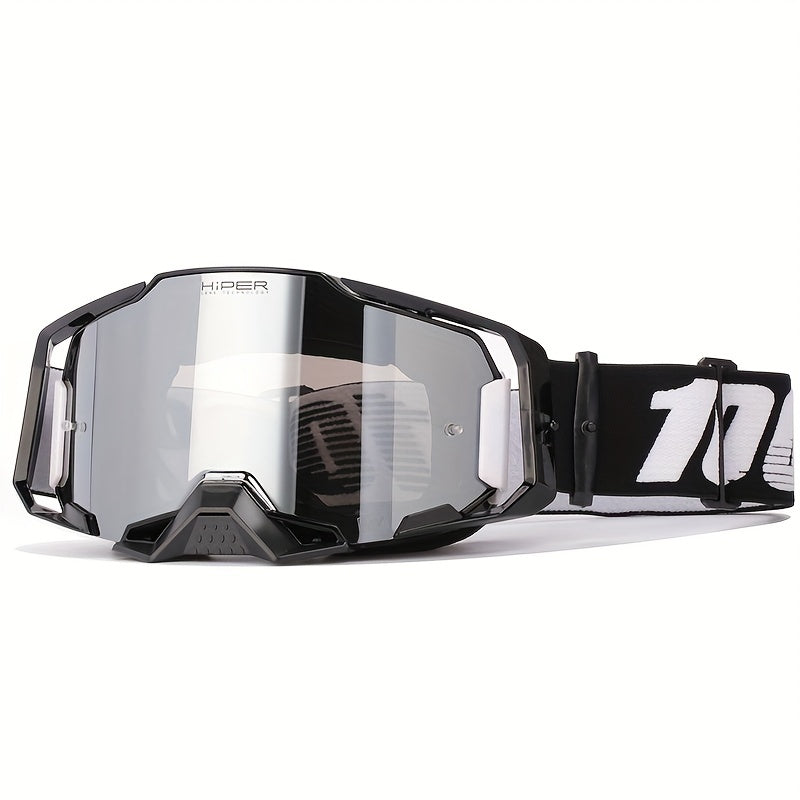 Motocross Goggles Motorcycle Sunglasses Ski Sport Dirt Bike MX MTB Downhill Cycling Glasses Anti-Fog HD Lens