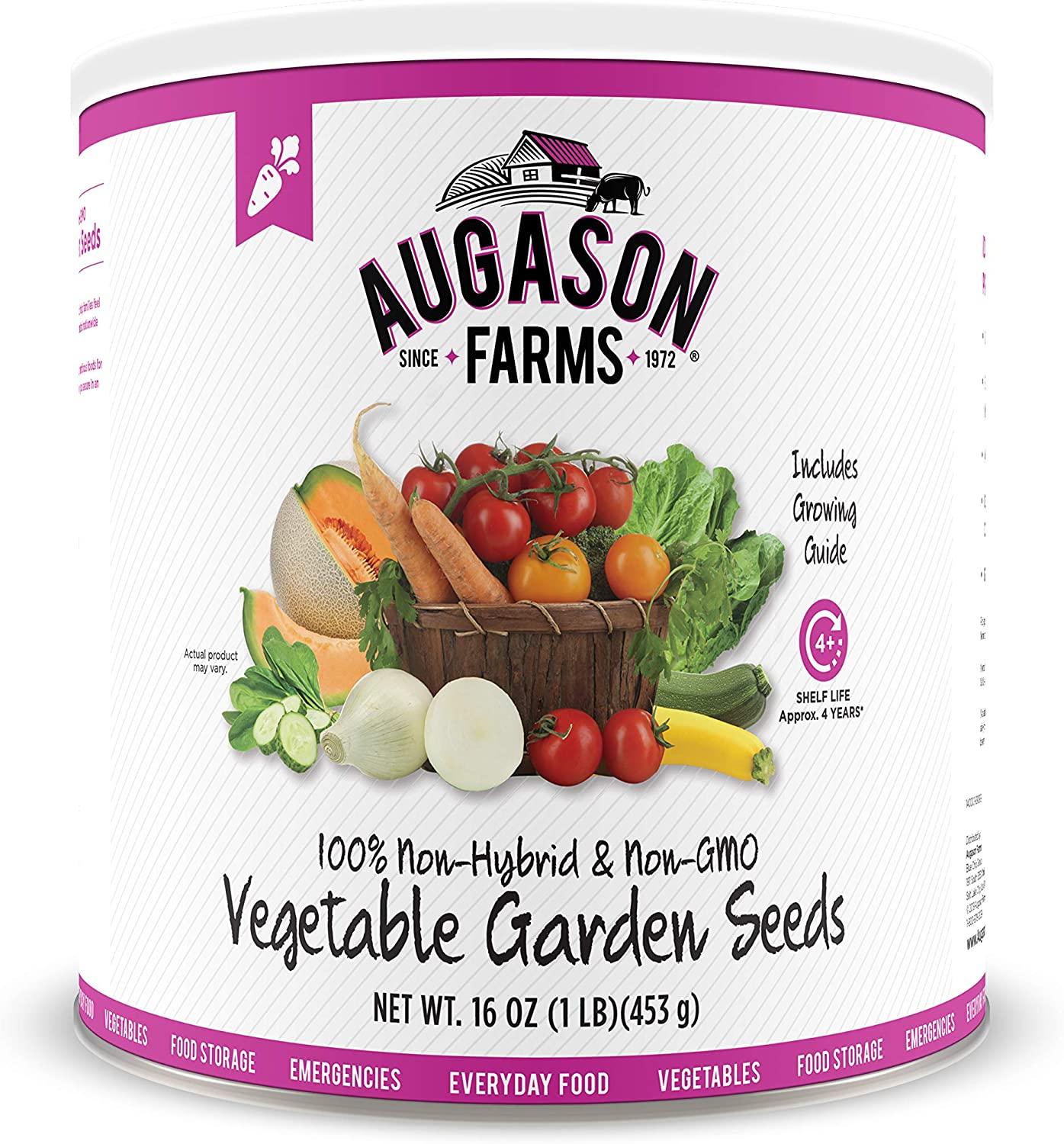 Augason Farms Lunch and Dinner Variety Pail Emergency Food Supply 4-Gallon Pail
