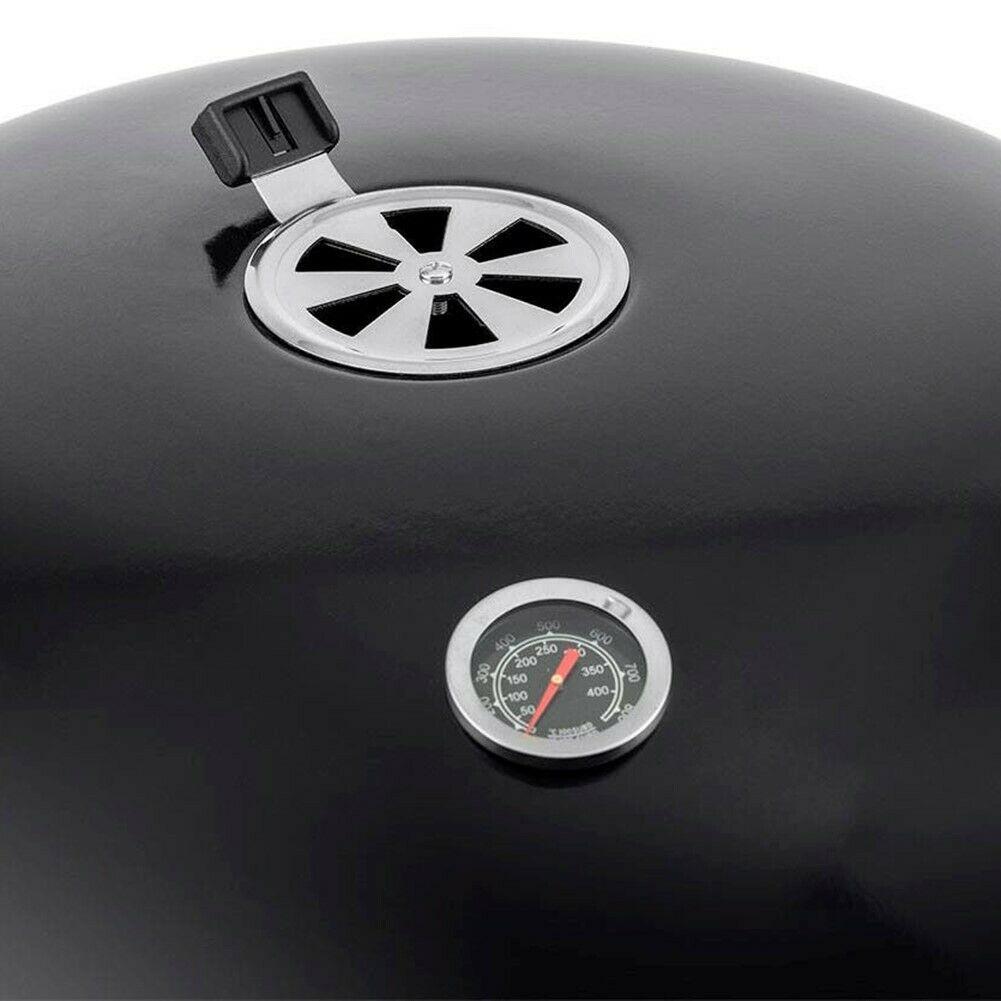 22" Portable Kettle Charcoal BBQ Barbecue Grill Camping Garden Outdoor Cooking