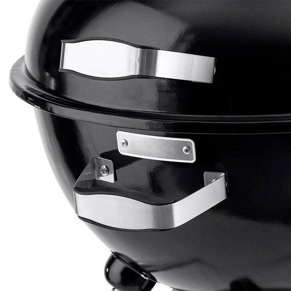22" Portable Kettle Charcoal BBQ Barbecue Grill Camping Garden Outdoor Cooking