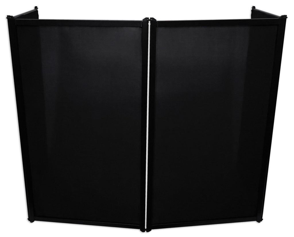 Rockville RFAAB DJ Event Facade Booth+Travel Bag+Scrim+LED Fog Machine+Juice