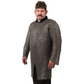 Flat Ring Round Riveted Chainmail Hauberk, size: Medium | Steel by Medieval Collectibles