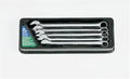 SK Professional Tools 86041 5-Piece 12-Point Metric Long Combination Wrench Set - SuperKrome Finish, Set of 5 Chrome Wrenches Made in USA