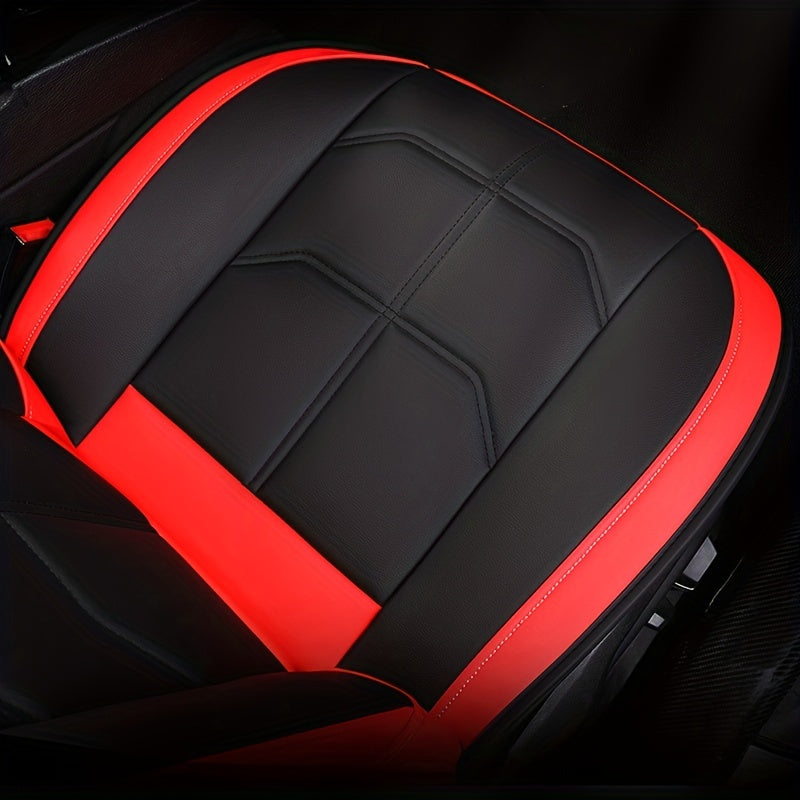 Upgrade Your Car Seats with Our Premium PU Car Seat Cover - Universal Fit for Most Cars, SUVs, Vans, and Trucks!