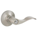 Millstreet Satin Nickel Keyed Entry Door Lever