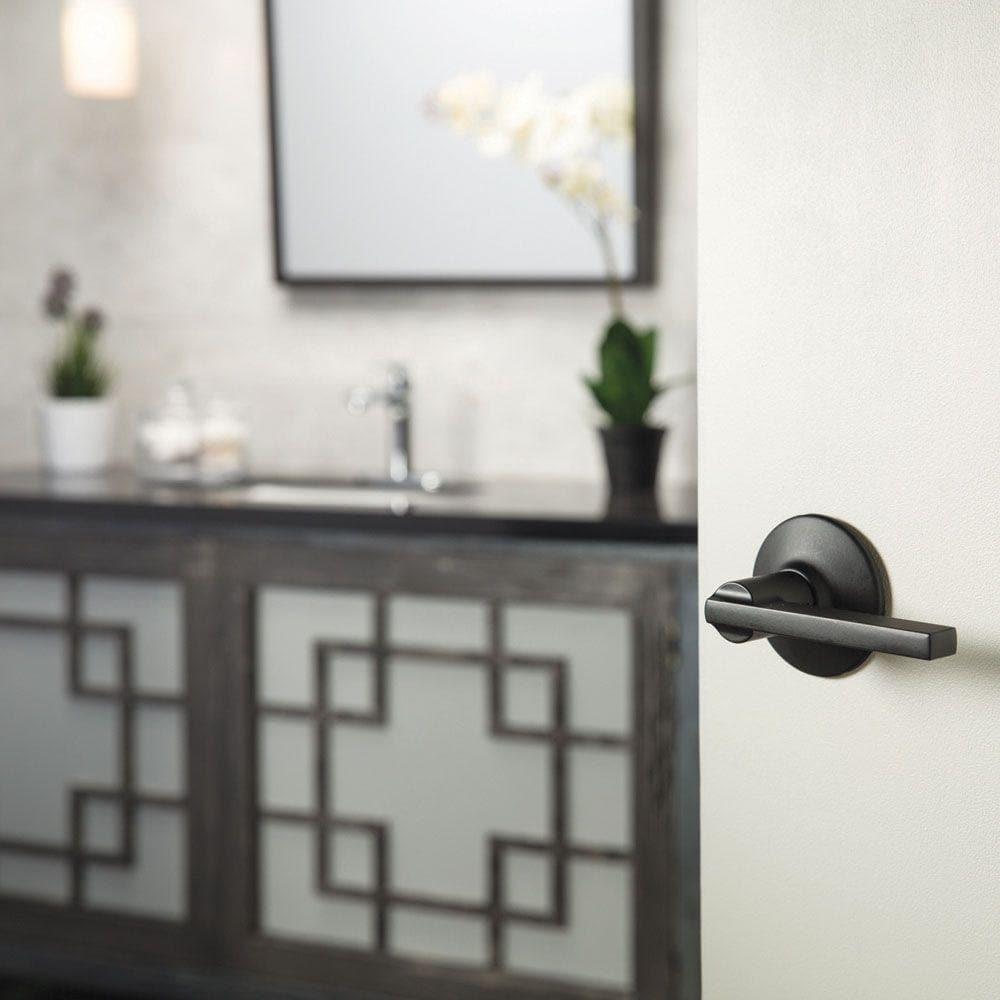 Latitude Satin Nickel PassaHall/Closet Door Lever (4-Pack)