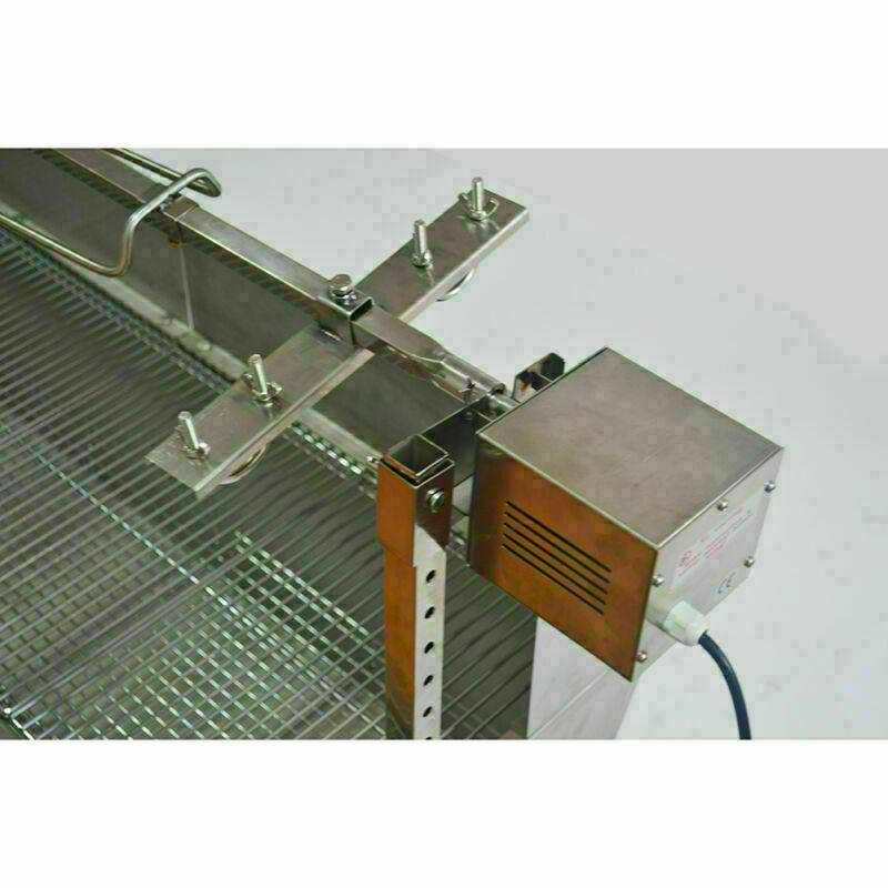 46'' BBQ Grill Electric Hog Roast Barbeque Spit Machine Oven Rotisserie 132lbs