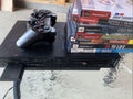 Sony PlayStation 2 Plus 7 Games Control And Cords