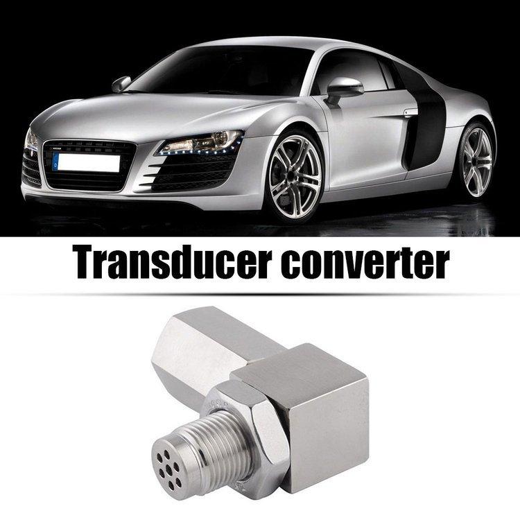 90 Degree Check Engine Light Eliminator O2 Sensor Adapter with Mini CAT