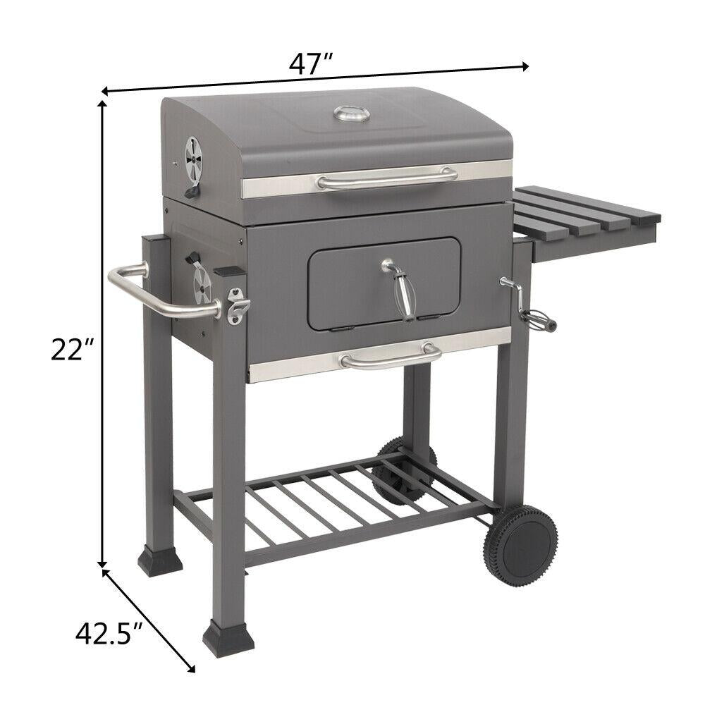 Square Charcoal Grill