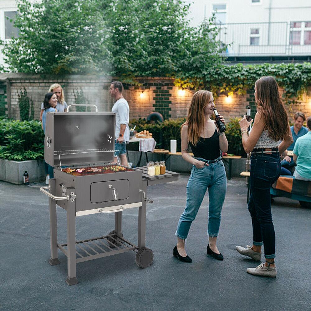 Square Charcoal Grill
