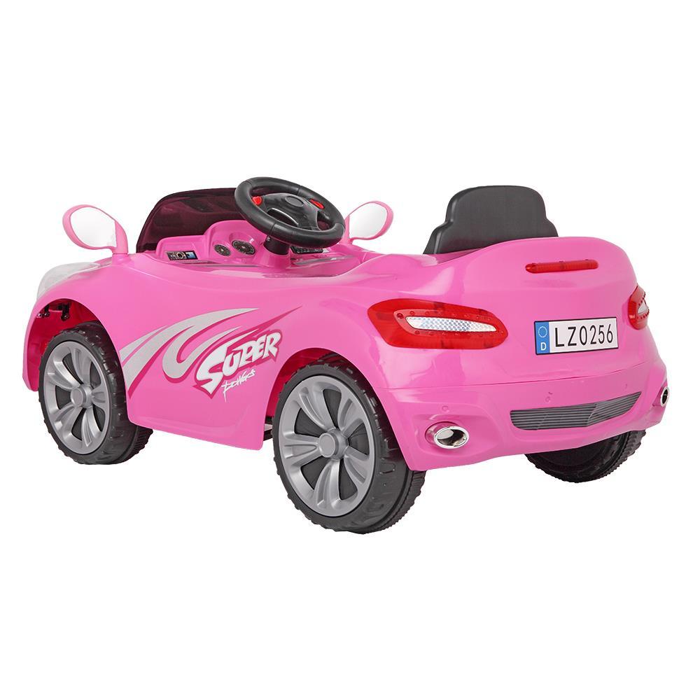 Zimtown Ride-On Car Electric Car with 35W*2 12V7AH*1 Battery Children Car Pre-Programmed Music and Ride on Car Remote control Pink