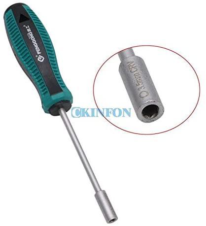 Screwdriver DHL 10Set15PCS 3-14mm Metal Socket Driver Hex Nut Key Wrench Screwdriver Nutdriver Hand Tool