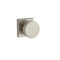 Reserve Contemporary Satin Nickel Square Bed/Bath Door Knob