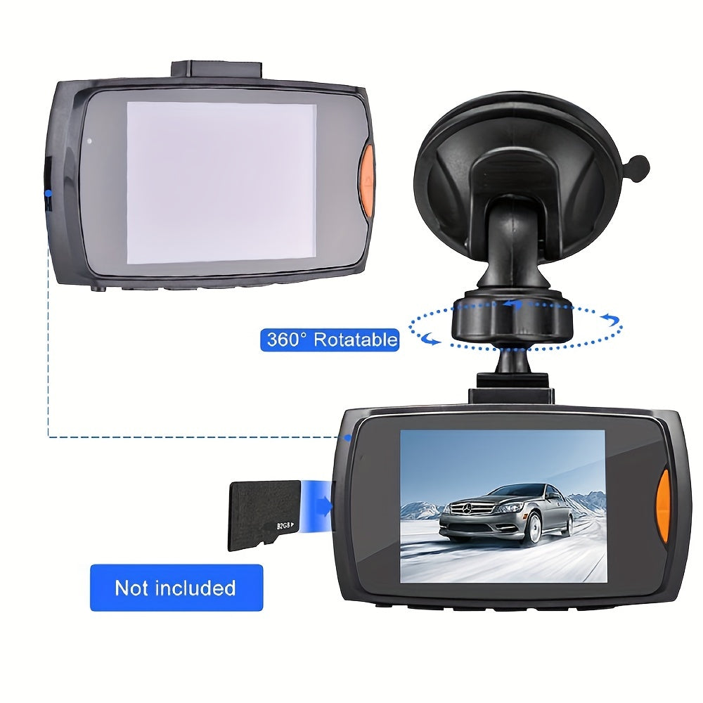 High-Definition Night Vision Dash Cam: Monitor Your Vehicle With Infrared Camera &amp; Display