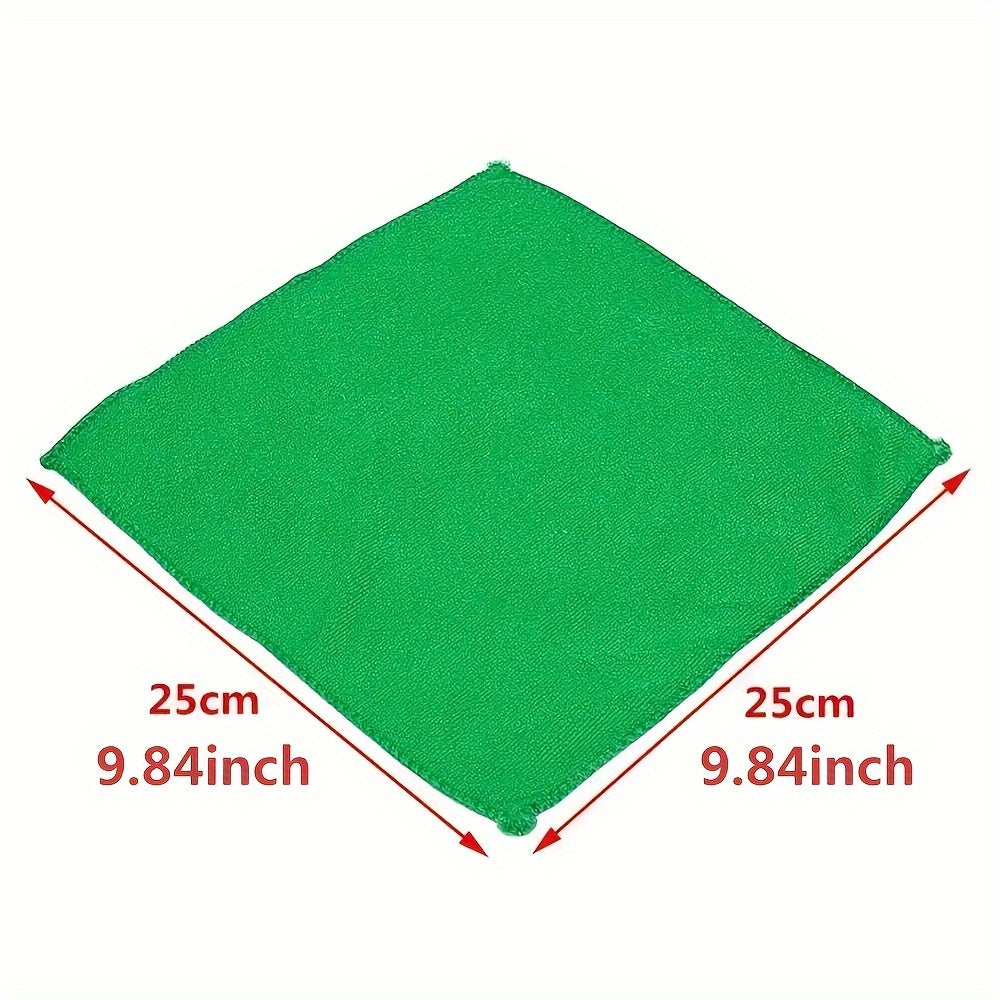 10 PCS Microfiber Car Cleaning Towel Automobile Motorcycle Washing Glass Household Cleaning Small Towel