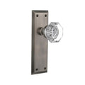 York Plate 2-3/4 in. Backset Antique Pewter PassaHall/Closet Waldorf Door Knob