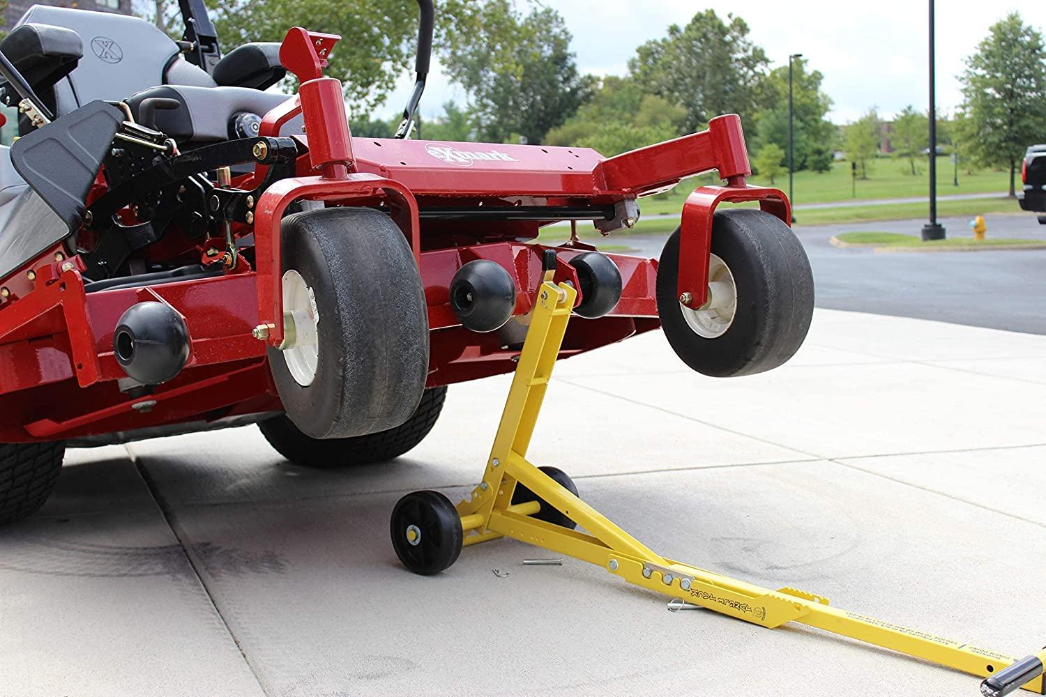 Jungle Jim's Commercial or Push Mower Lift Jack - Even ZTRs - 800 pound Capacity!