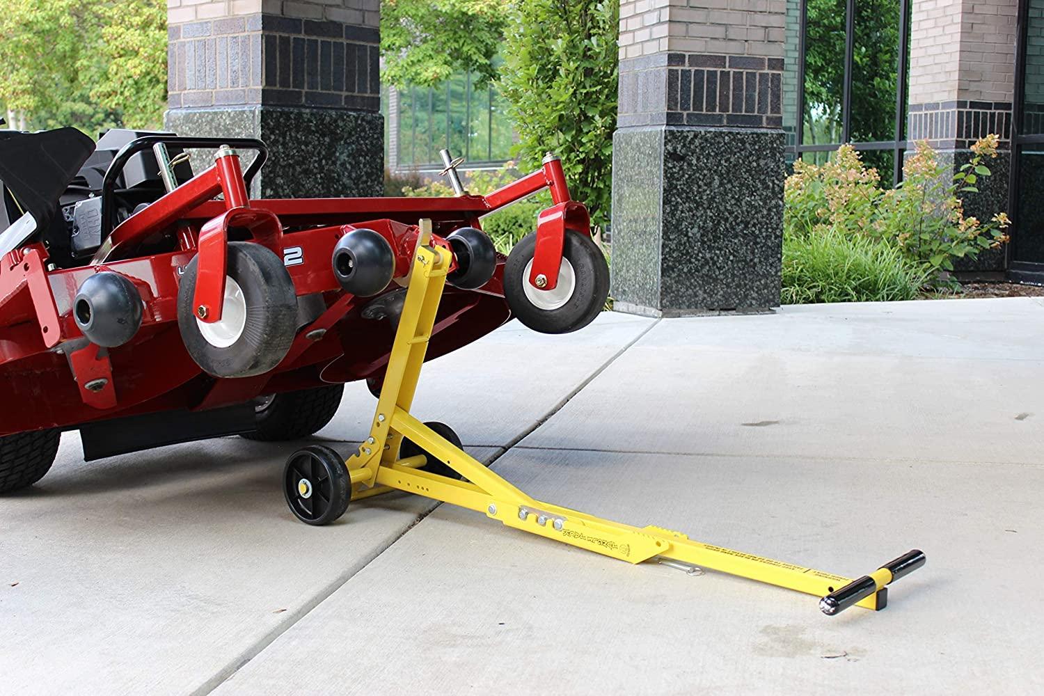 Jungle Jim's Commercial or Push Mower Lift Jack - Even ZTRs - 800 pound Capacity!