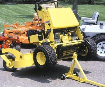 Jungle Jim's Commercial or Push Mower Lift Jack - Even ZTRs - 800 pound Capacity!